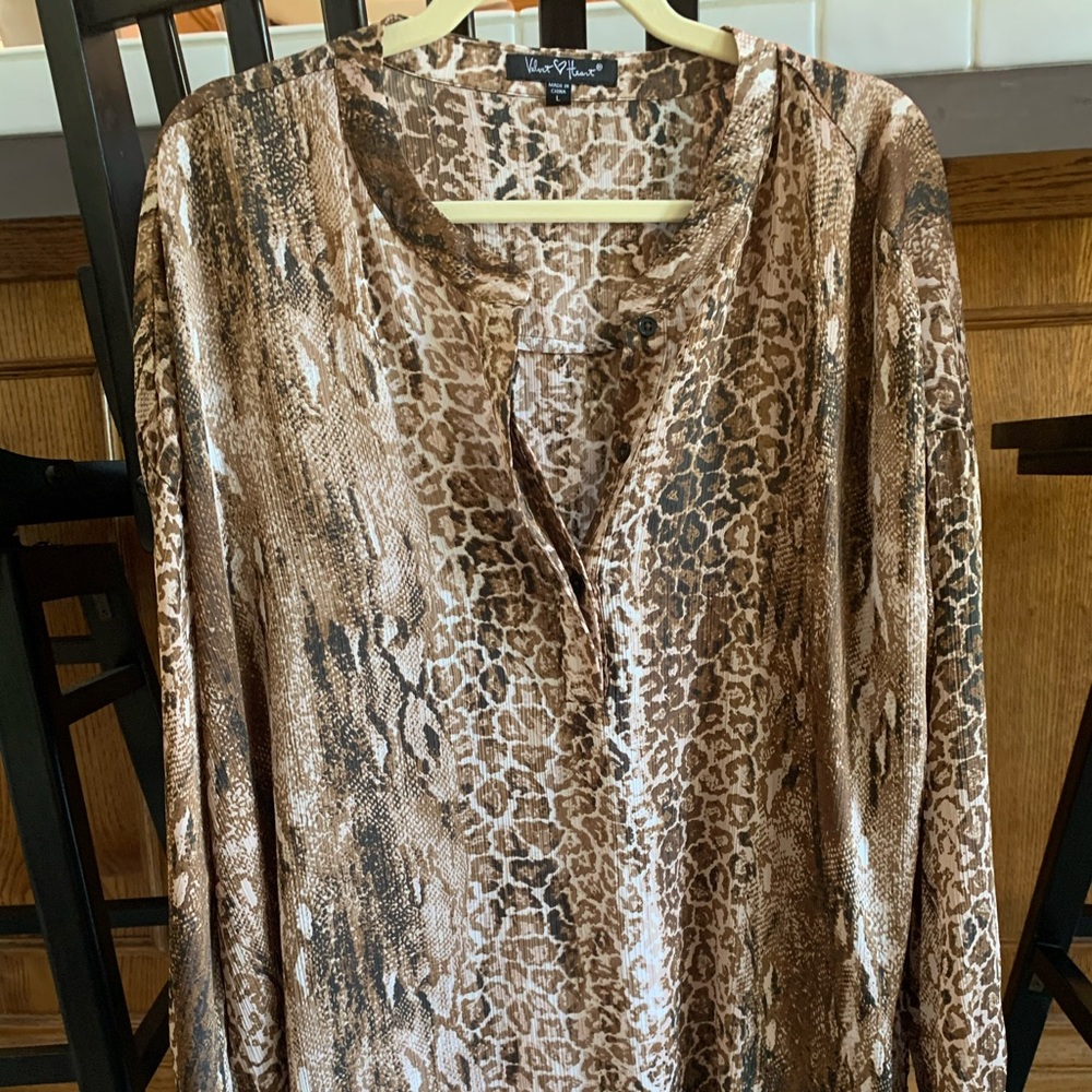 Cheetah Blouse